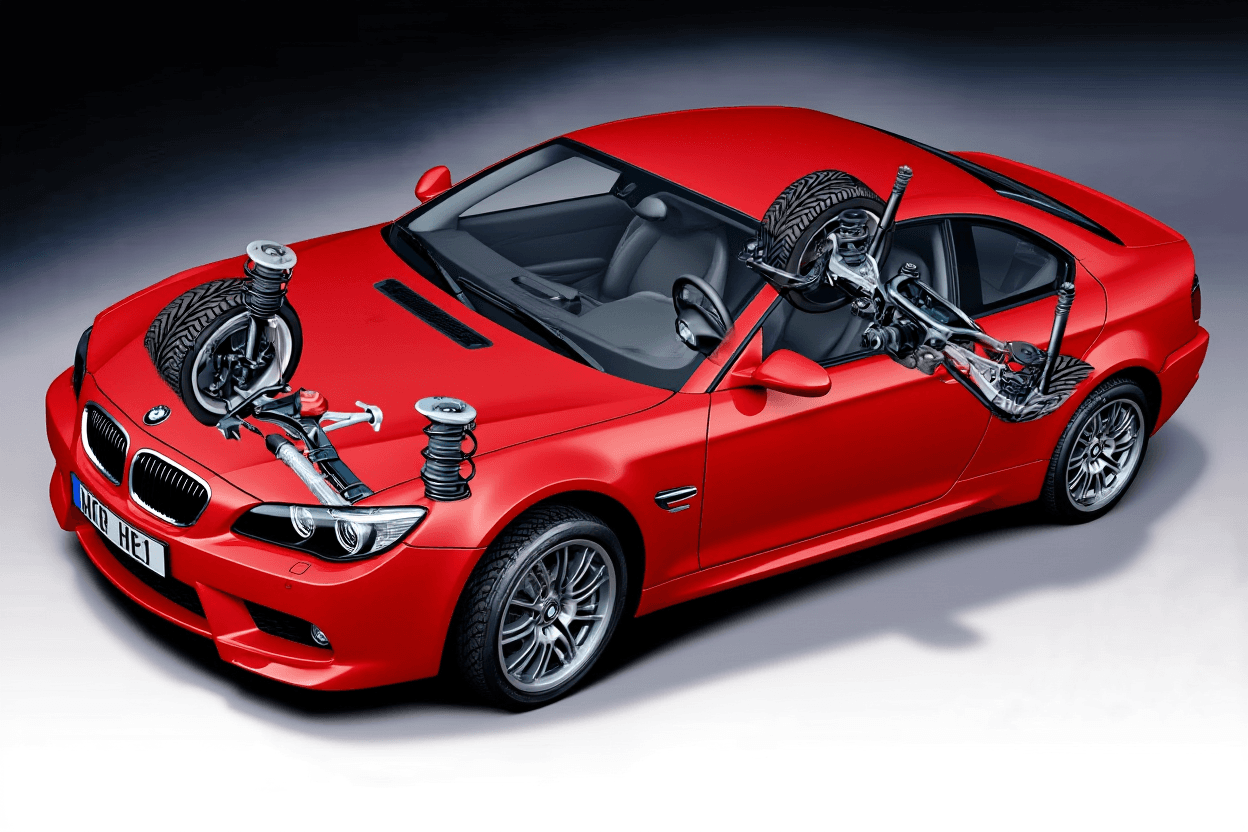 Car suspension repair in Dubai